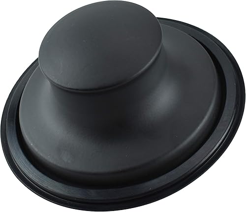 Miniatura 3 de Keeney Manufacturing K5417BLK - Brida y tapón de eliminación de basura, color negro