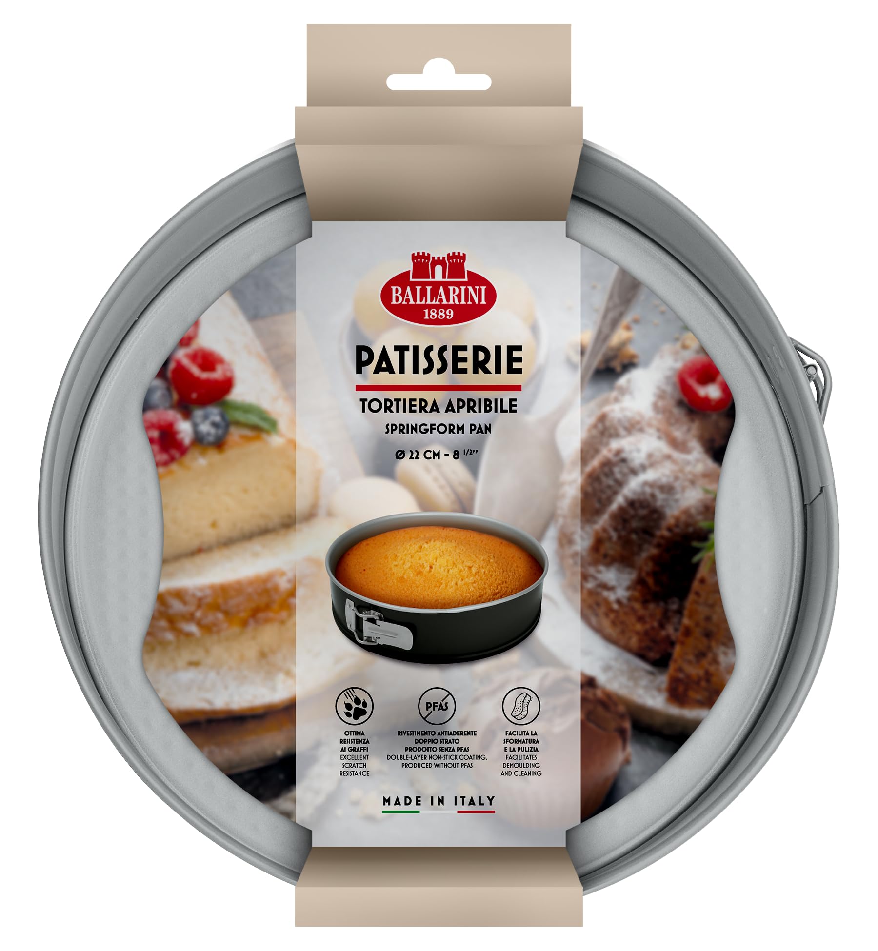 Ballarini Open Cake Pan - 22 cm