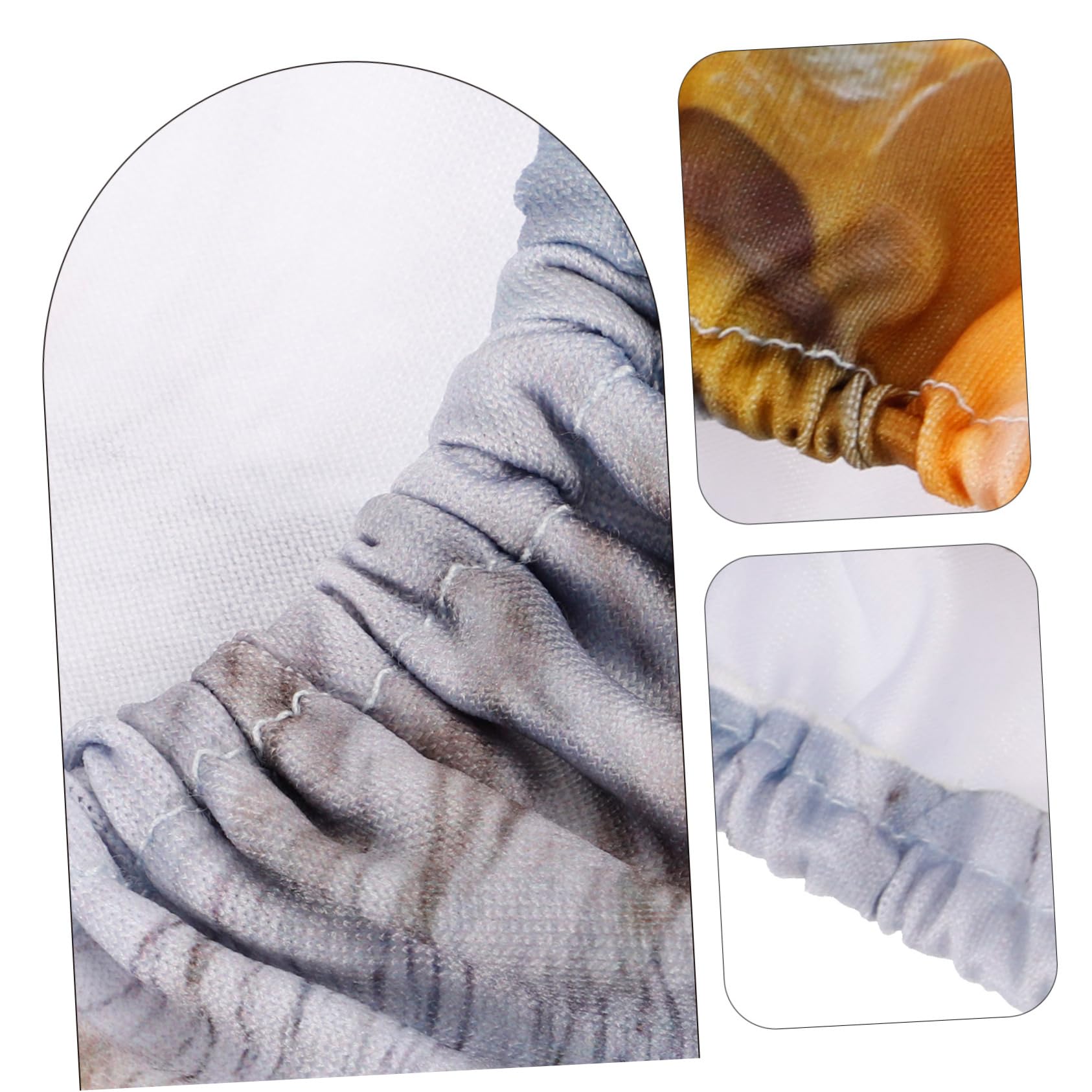 BESPORTBLE 5pièces Couvre- De Ski Élastique Rayures Pour Masques De Ski Housse Portable Pour De Snowboard Technologie Et Design Stylé