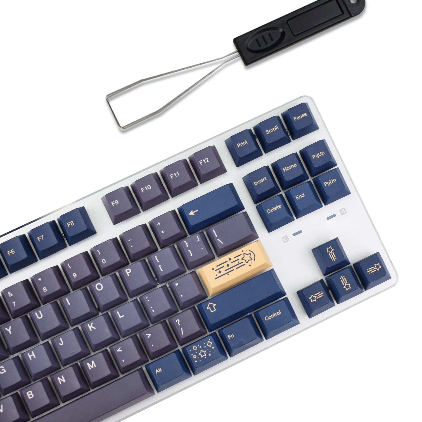 Amazon.com: MOLGRIA Stargaze Keycaps, 135 Set Stars KeyCaps for