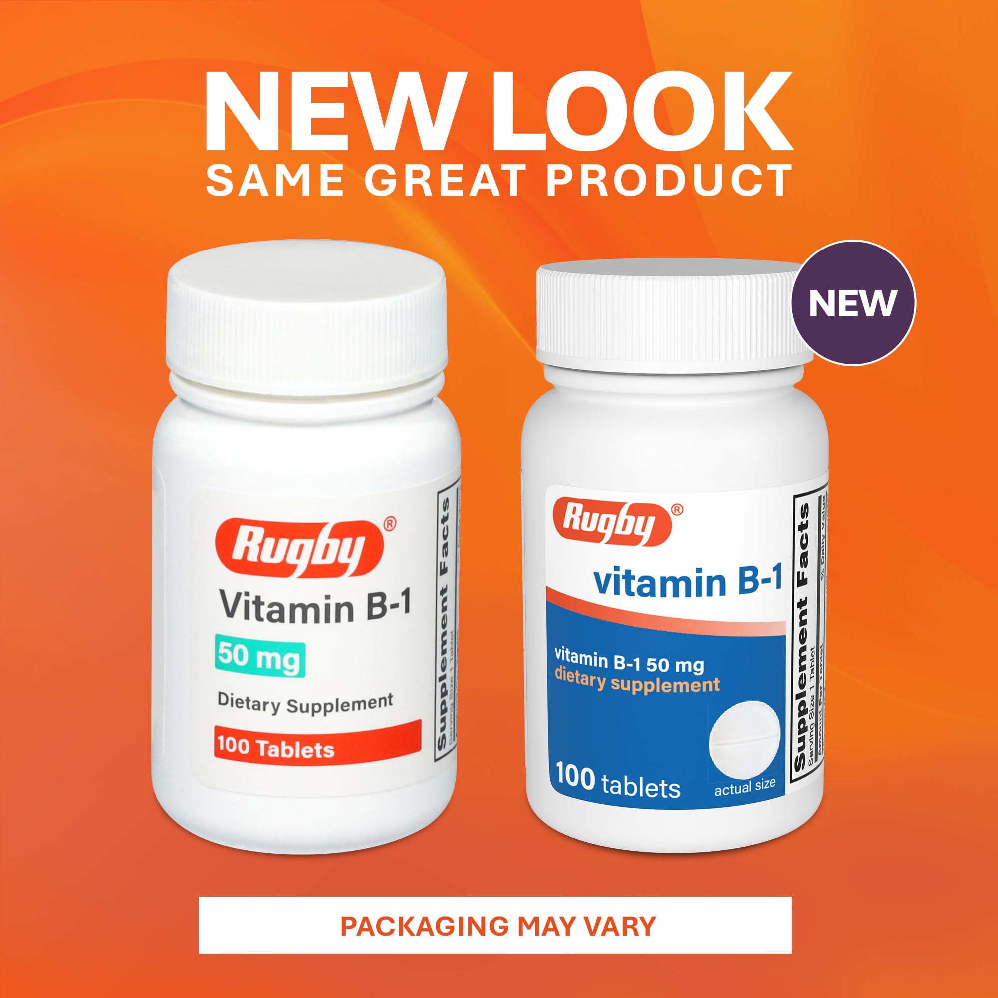 Rugby Vitamin B-1, 50 mg Dietary Supplement, 100 Count (1-Pack) — Amazon image 9