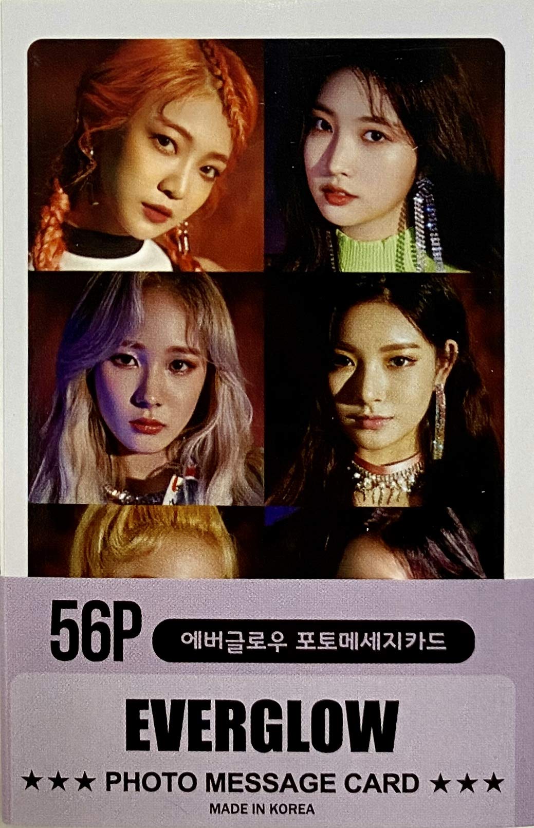FANCY105 Kpop Mini Post Card Photocards - 56p (EVERGLOW)