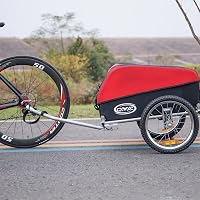 CXWXC Kerékpár Utánfutó 120L Terhelhetőség 40kg Összecsukható Takaróponyva 6