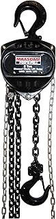 Maasdam 48520 Manual Chain Hoist 2 Ton, Black