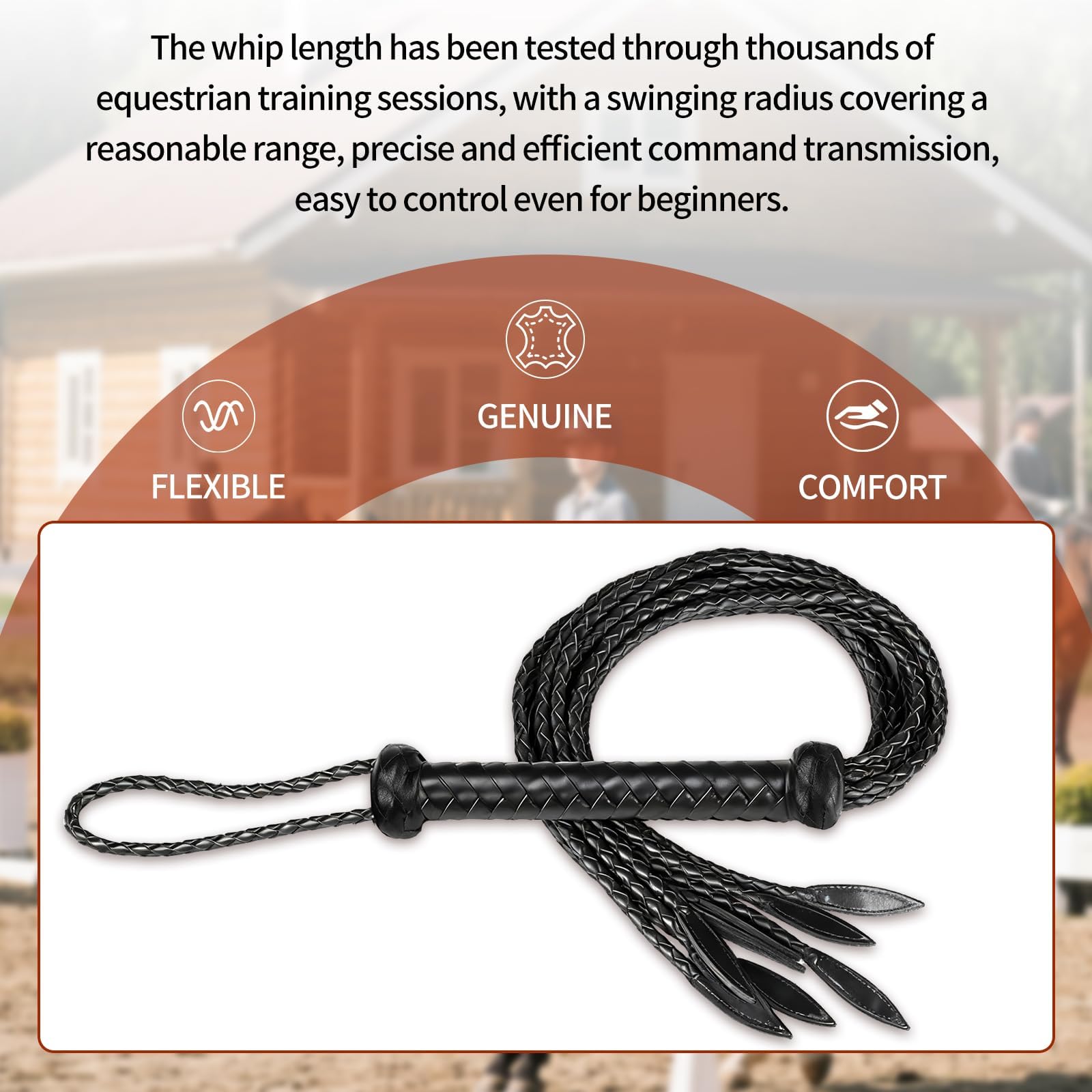 Amazon.com: Tryolove Genuine Leather 9-Tail Whip Collection - Hand