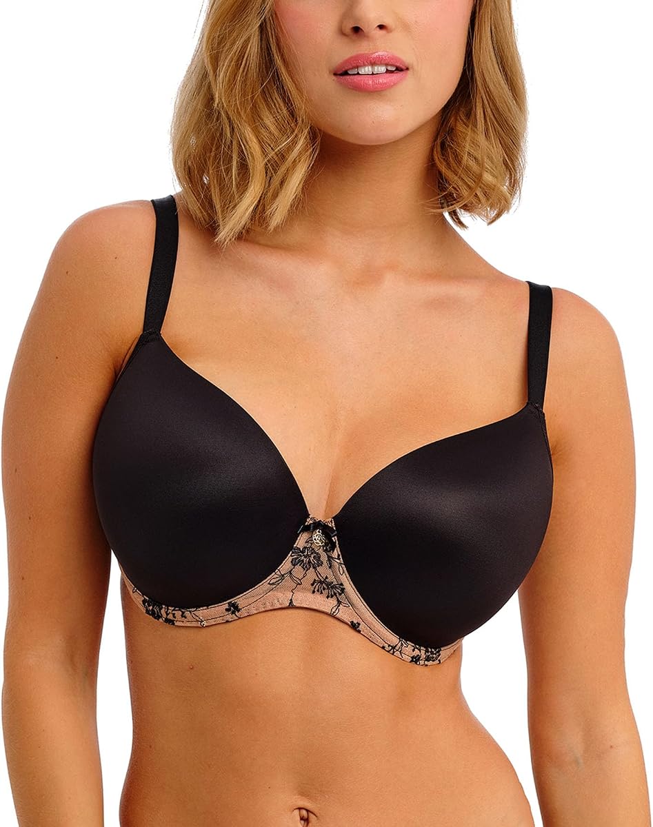 Freya Women's Entwined Underwire Molded Demi T-Shirt Bra