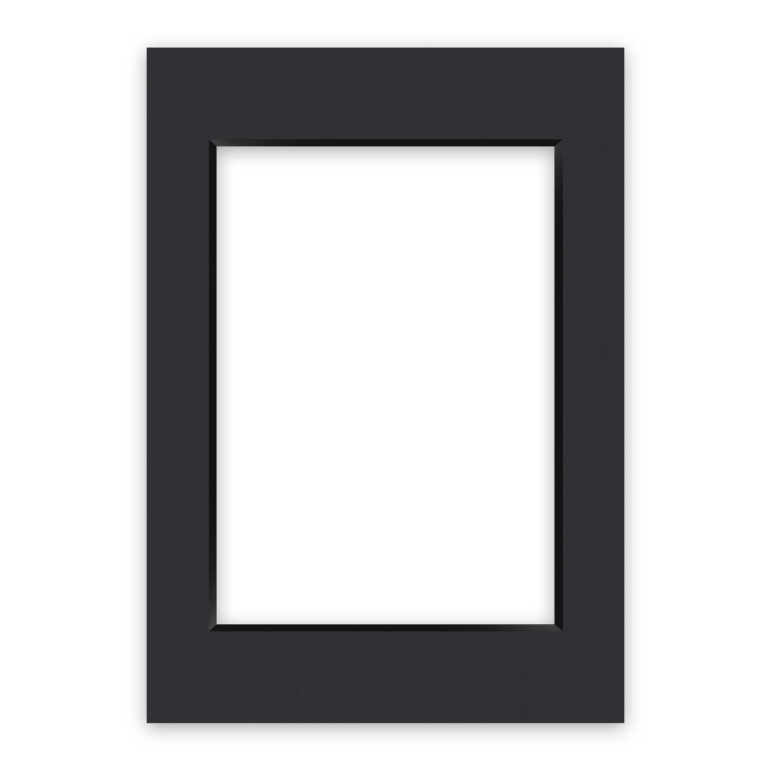 Nielsen Black Smooth Conservation Picture Mount - Black A2, 42X59.4cm - Fits A3, 29.7X42cm Photo - Acid-Free, Ph Neutral And Protective, Smooth Surface