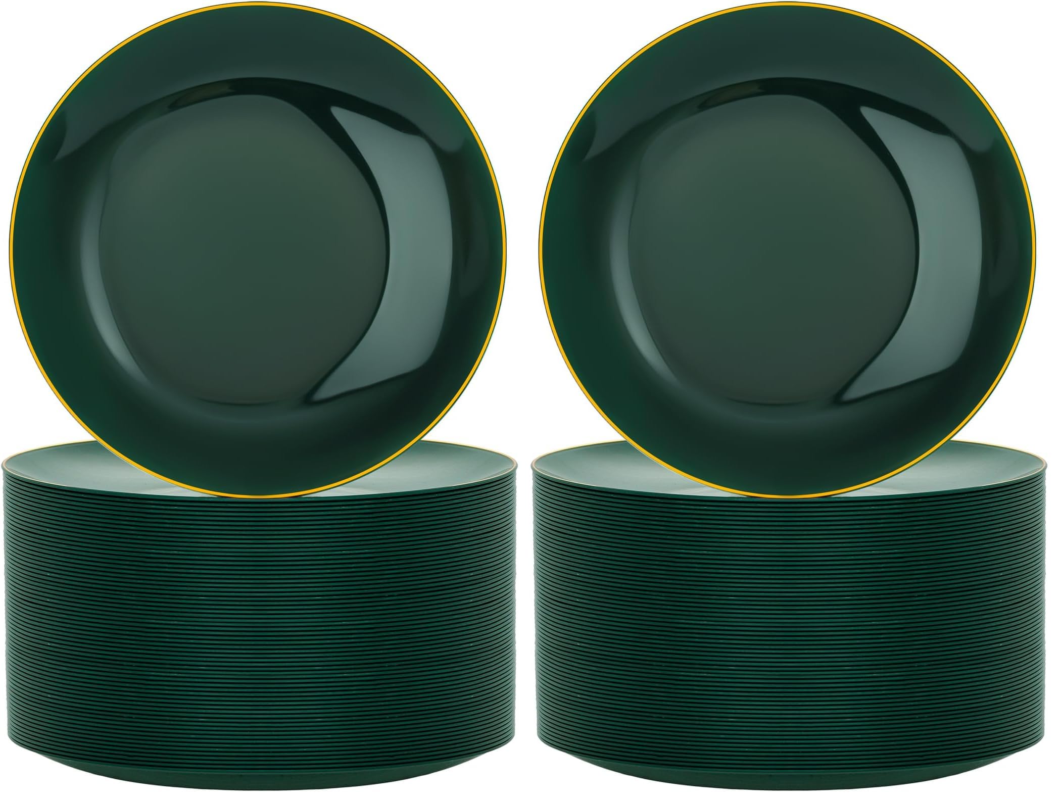 Gold Disposable Plates - 100 Pack -11