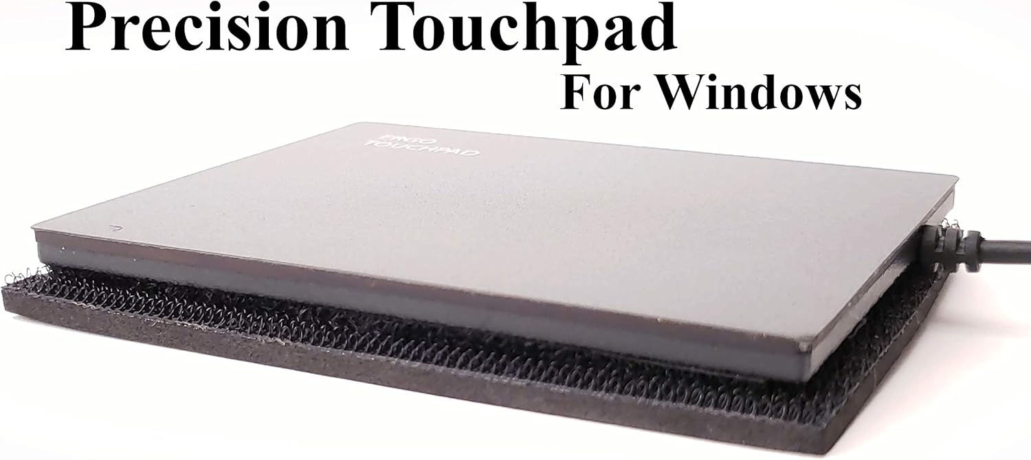 Precision Touchpad Wired USB Windows 10 ETP001PTP Most Accurate Pad for PC, 2,3,4 Finger Adjustable Programmable Gestures