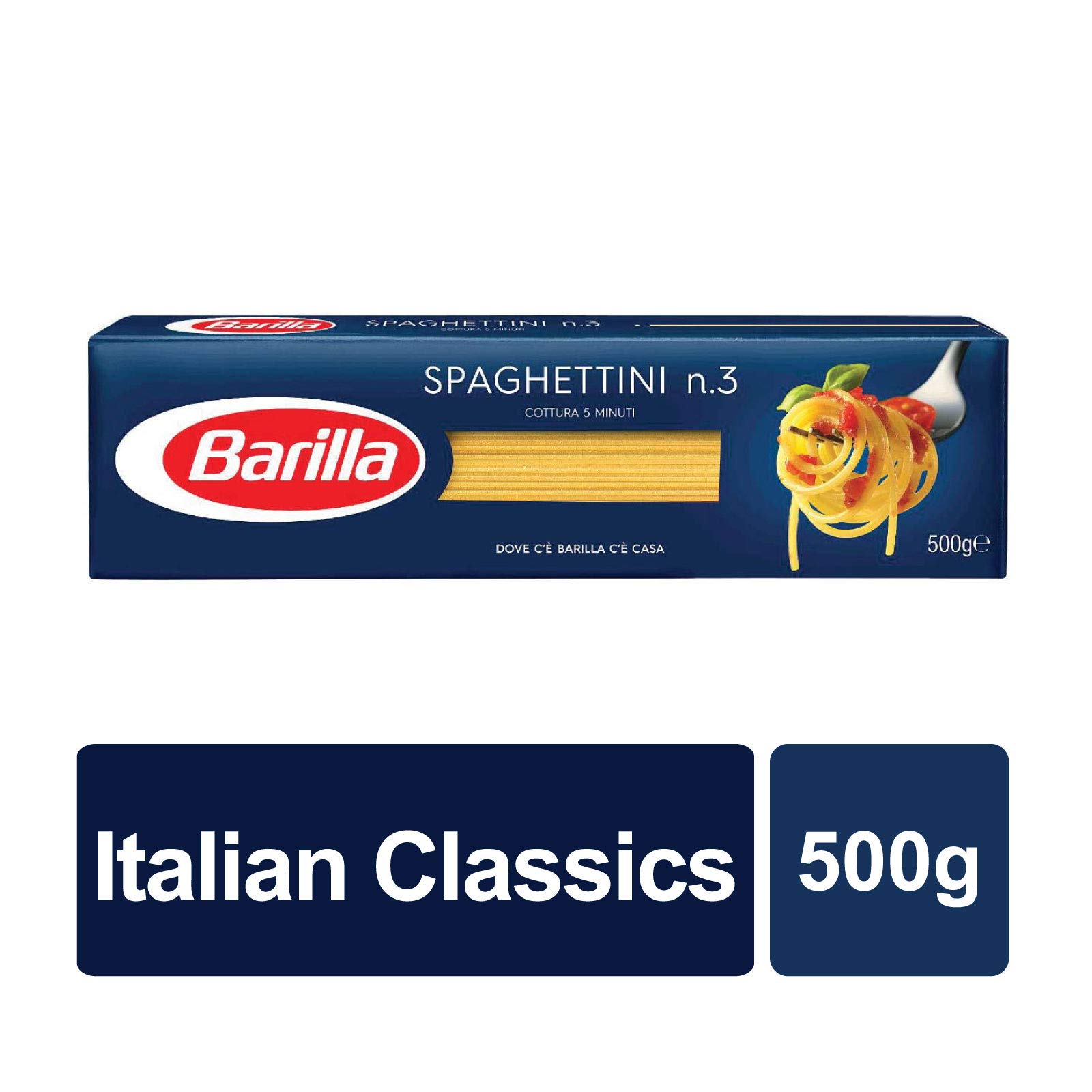Spaghettini Pasta n.3 ,Pack of 8 X 500 g