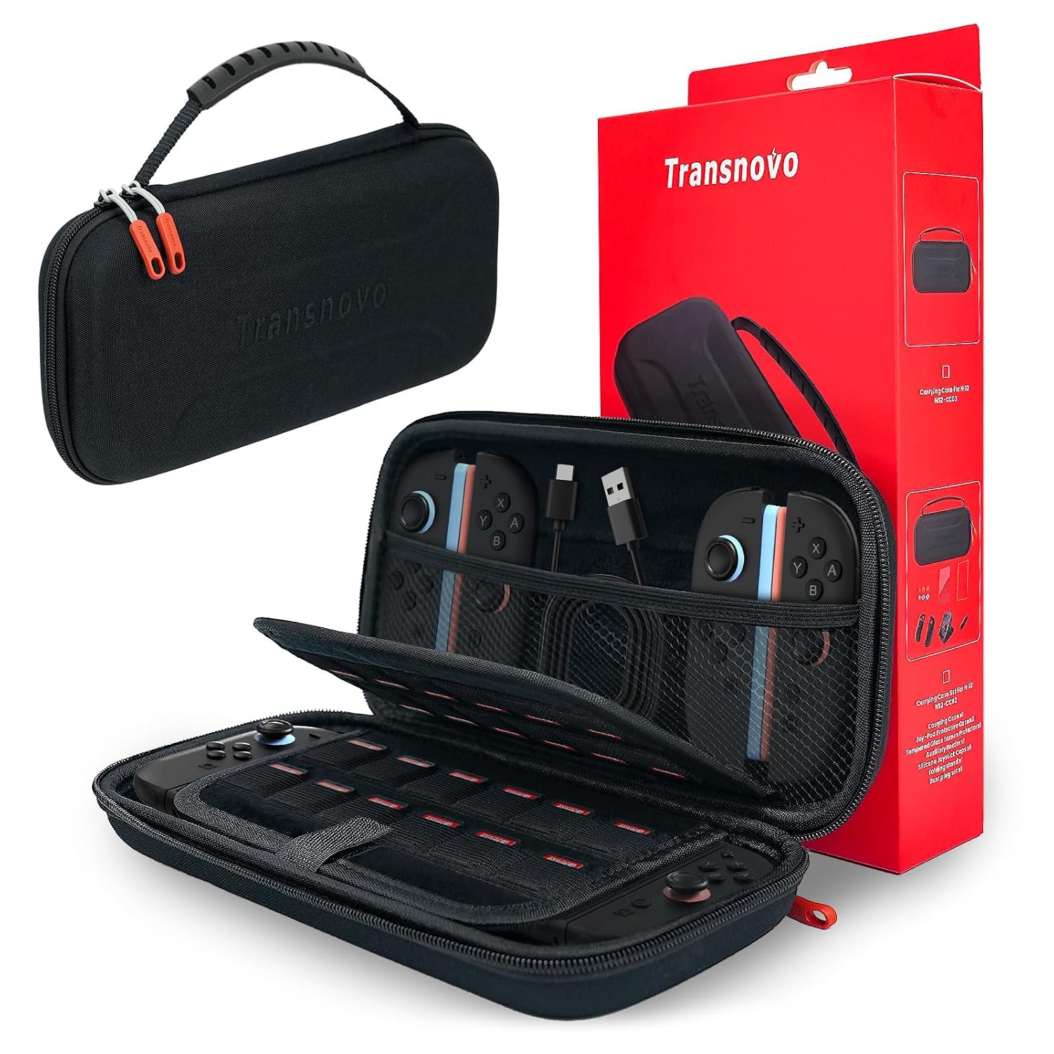 Amazon.com: TRANSNOVO Carrying Case for Nintendo Switch 2 2025 ...
