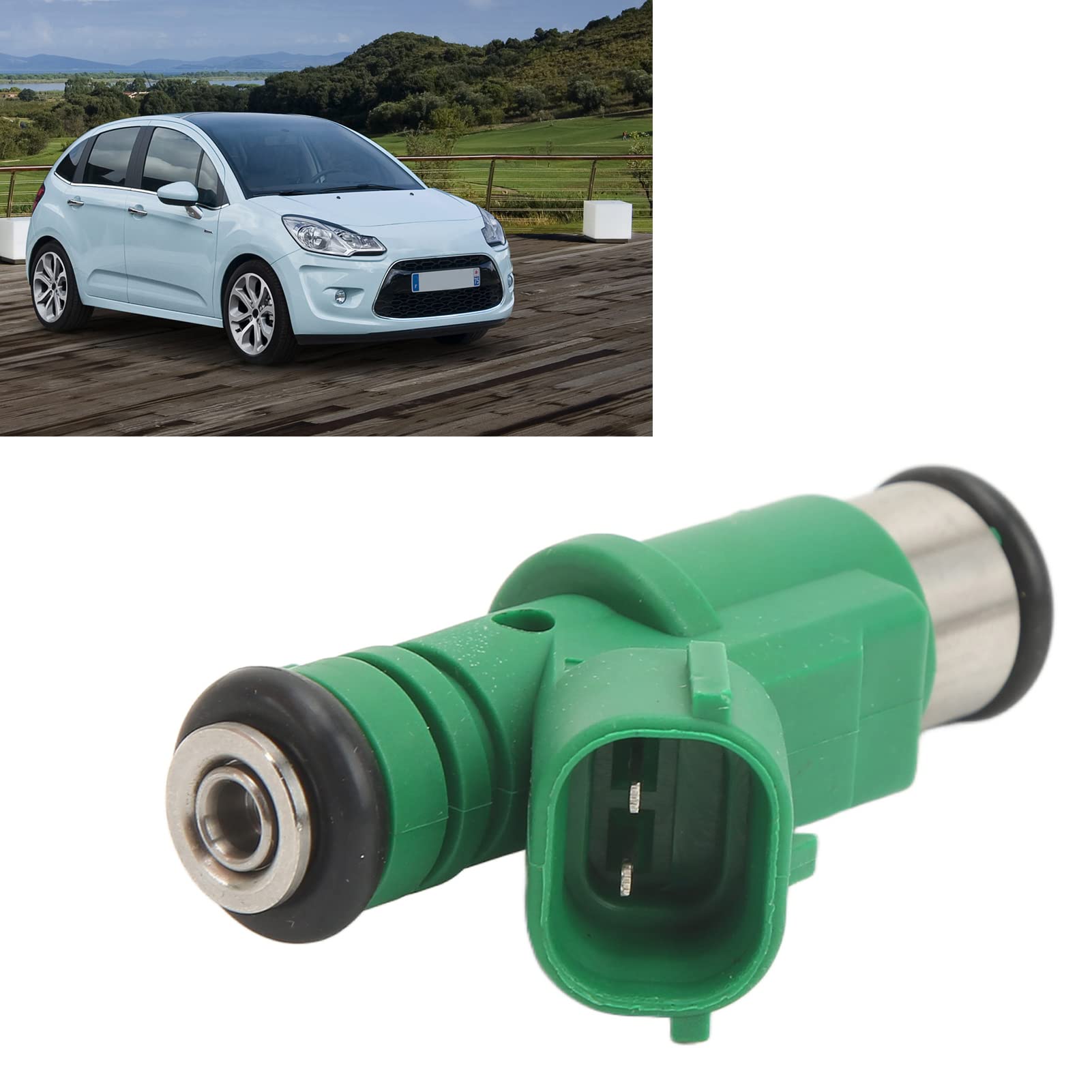Iniettori carburante 1984G0 di qualità OEM set da 4 pezzi per Citroën C2 C3 Peugeot 1007 206 207 Bipper iniettori benzina di ricambio per motore auto