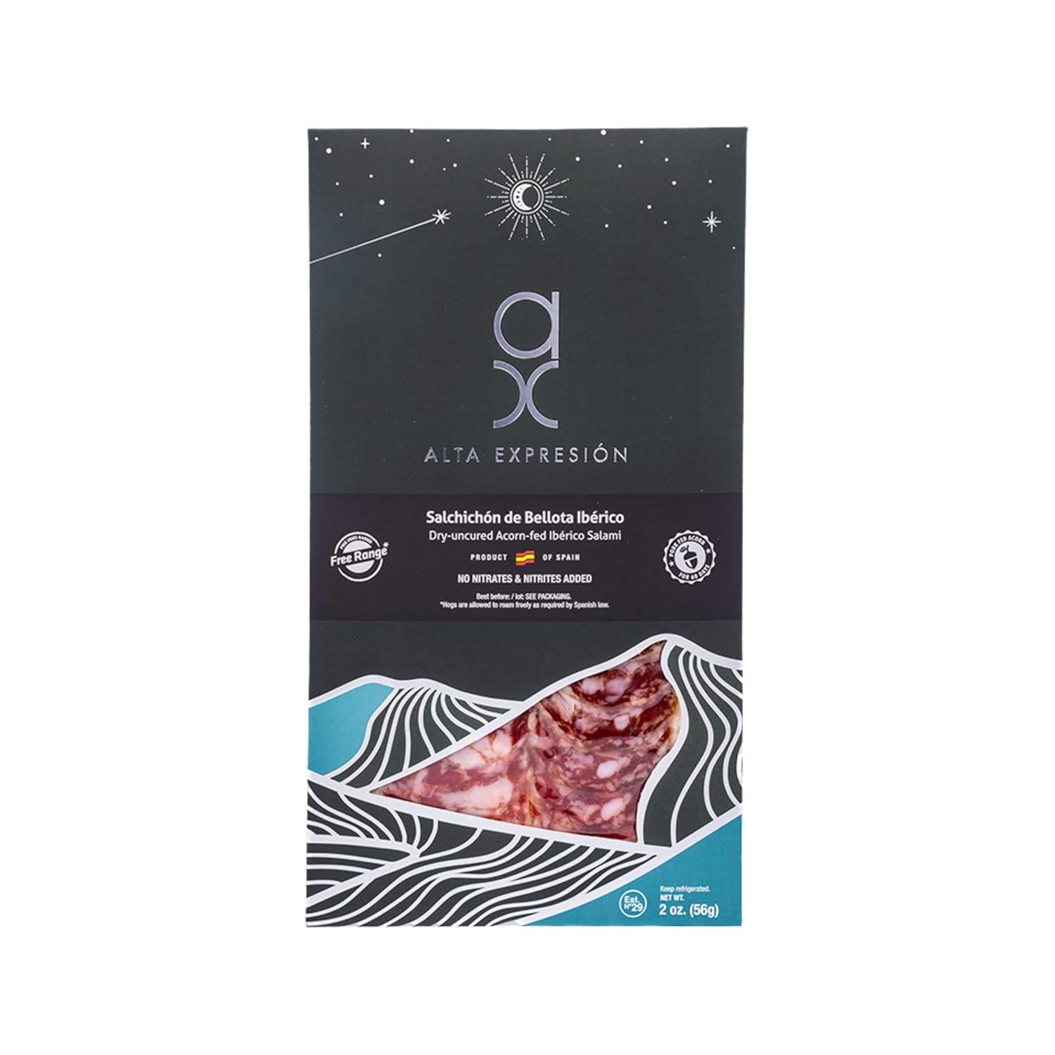 Luxury Gift Box: Acorn-Fed 100% Ibérico Charcuterie (5-Pack) | Hand-Carved & Sliced Gourmet Selection Alta Expresion by Covap