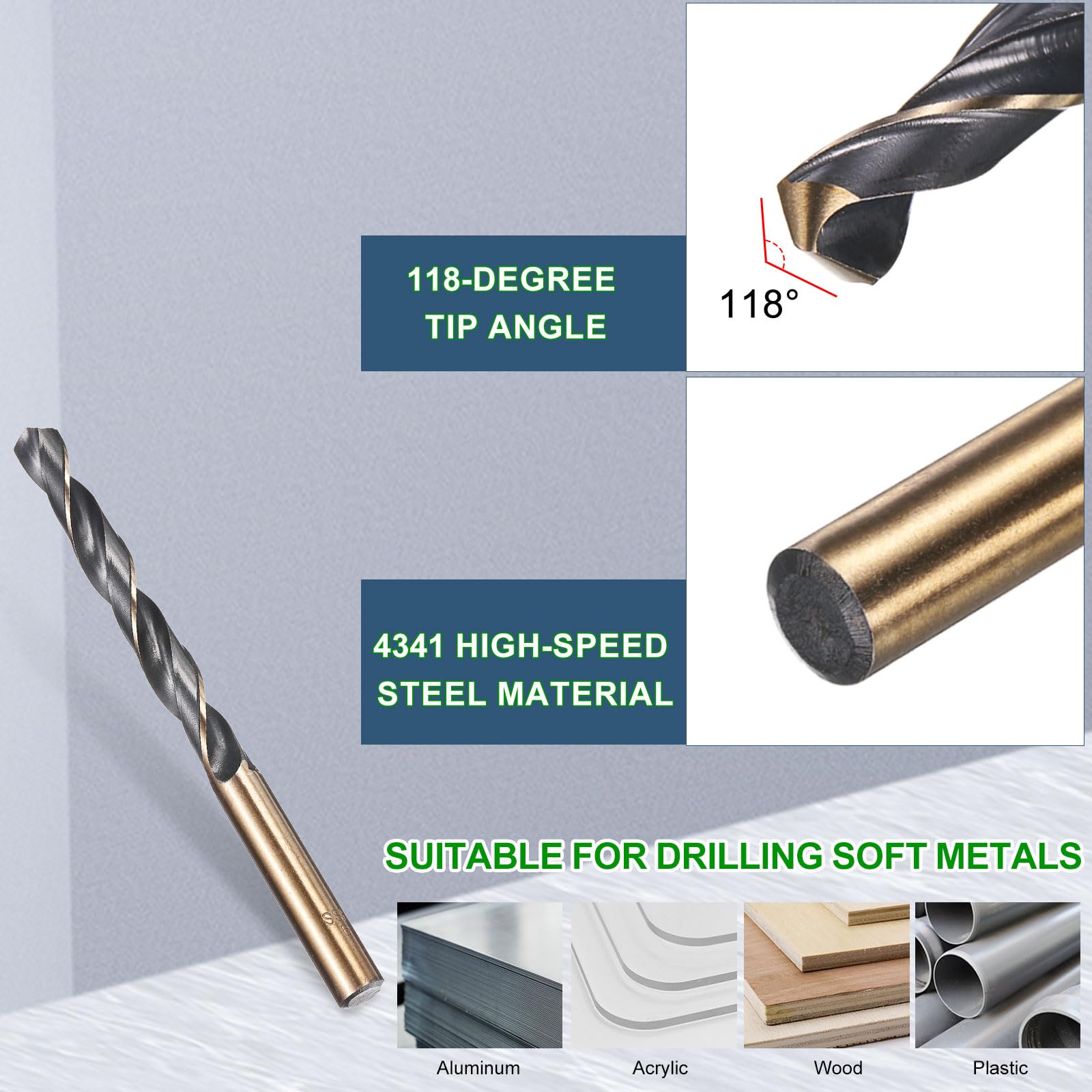 METALLIXITY Drill Bit (10mm) 2pcs - Image 4