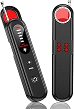 Hidden Camera Detector, Hidden Device Detector, Anti Spy Bug Detector, Spy Camera Finder, Wireless Camera Finder, RF Signal & GPS Tracker Scanner for Travel, Hotel, Car & Office Privacy Protection
