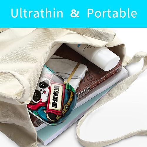 Miniatura 8 de 3C Light Ratón con cable USB con forma de panda, ratón portátil para computadora, ratón, pequeño, ratón óptico de escritorio, 1600 DPI, 3 botones