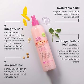 milk_shake Leave in Conditioner Flower Fragrance Durulanmayan Saç Kremi 350 ml
