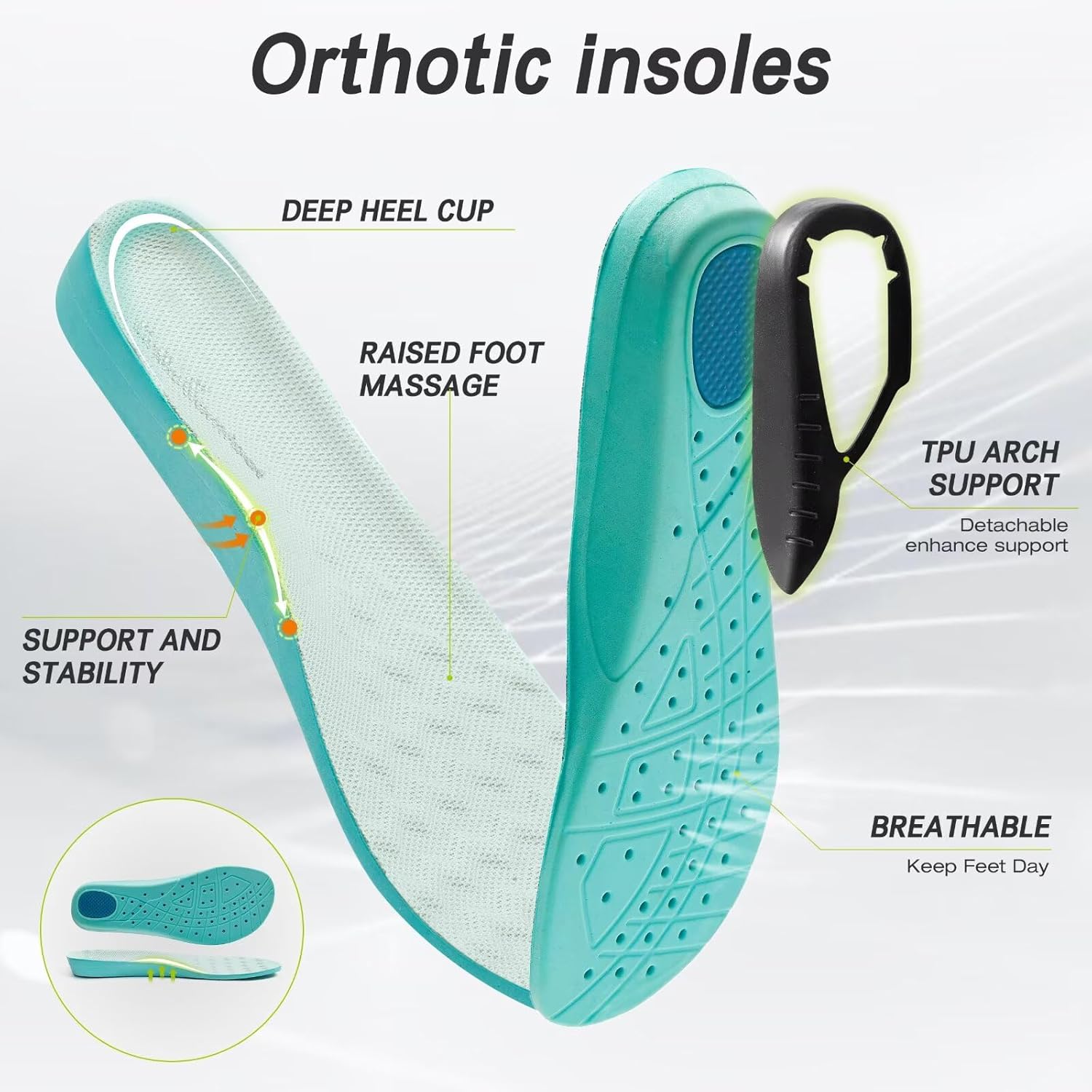 OrthoComfoot Women's Orthopedic Diabetic Wide Walking Shoes: Comfortable Casual Arch Support Plantar Fasciitis Loafers, Orthotic High Arch Swollen Feet Adjustable Work Shoes for Ankle and Heel Pain - Image 4