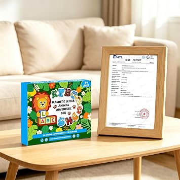 Magnetic Letters and Numbers Animal Cute Fridge Magnets ABC Alphabet Magnets for Toddlers Refrigerator Magnets for Kids Preschool Spelling and Learning