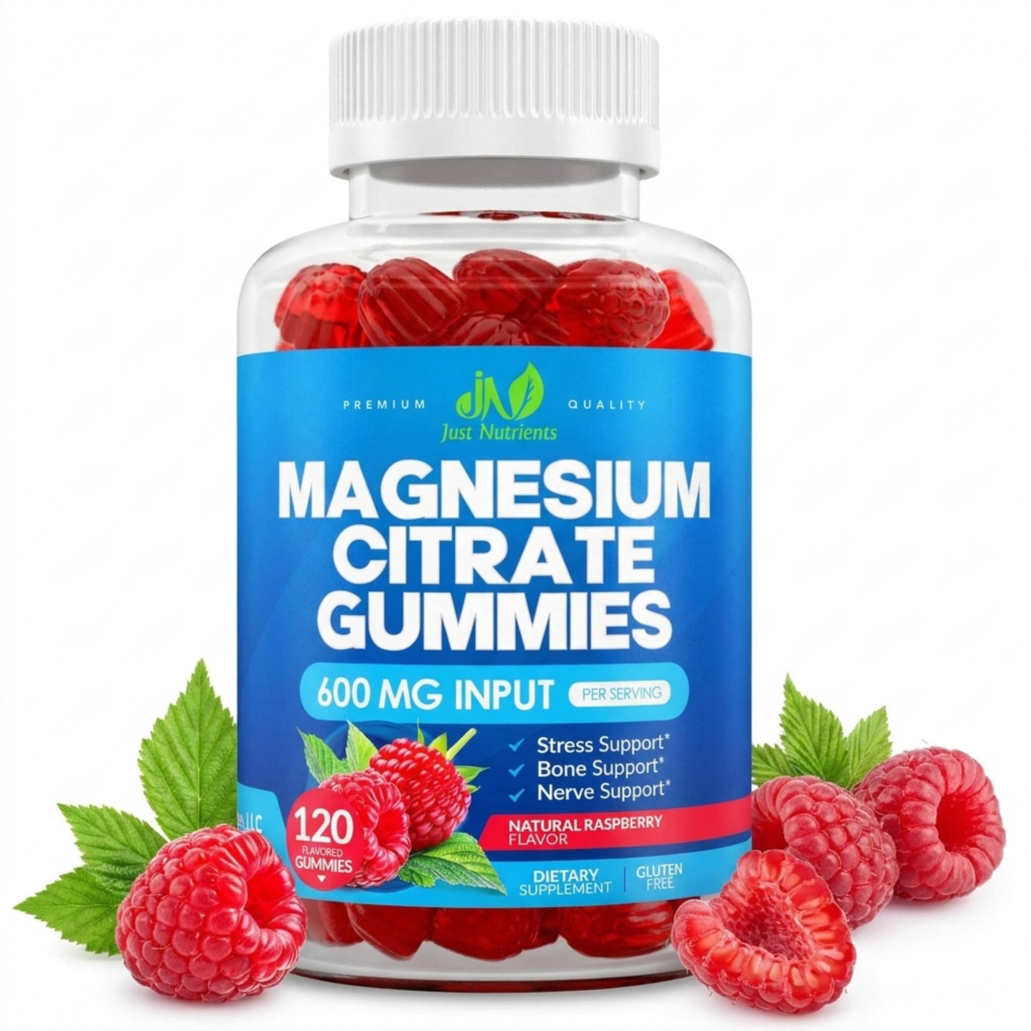 Magnesium Citrate 600mg Gummies (120 Count)