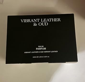 Zara VIBRANT LEATHER EAU DE PARFUM 60 ML 2.03 FL. OZ + OUD VIBRANT LEATHER EAU DE PARFUM 60 ML 2.03 FL. OZ