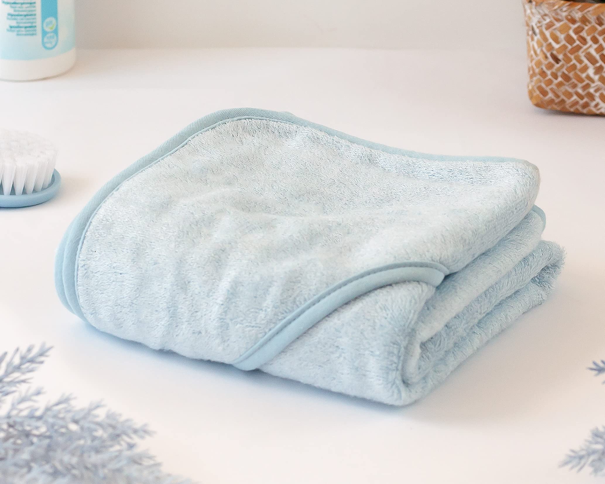 Kiokids Toalla De Baño para Bebés Azul