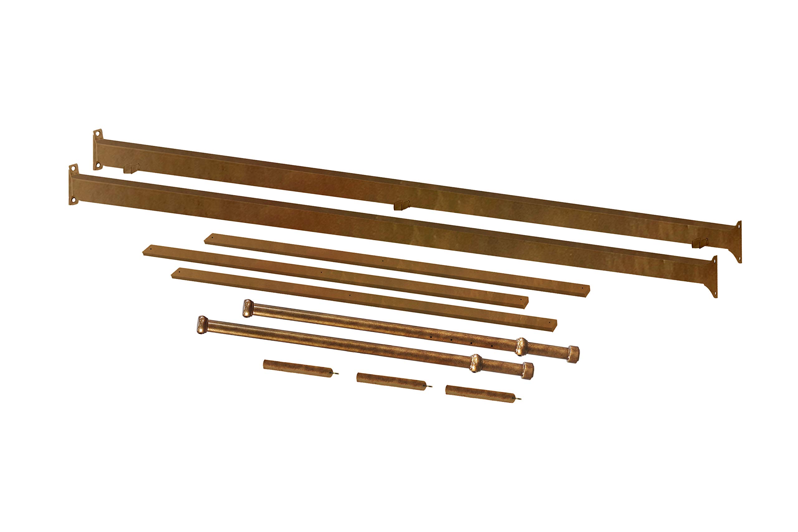 NAMESAKEWinston -Full Size -Bed Conversion Kit in Vintage Gold