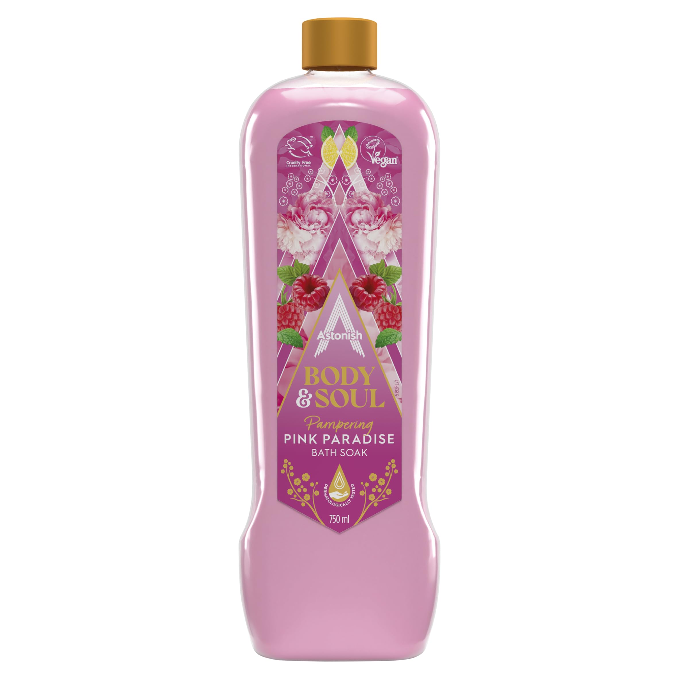 ASTONISH BATH SOAK PINK PARADISE 750ML