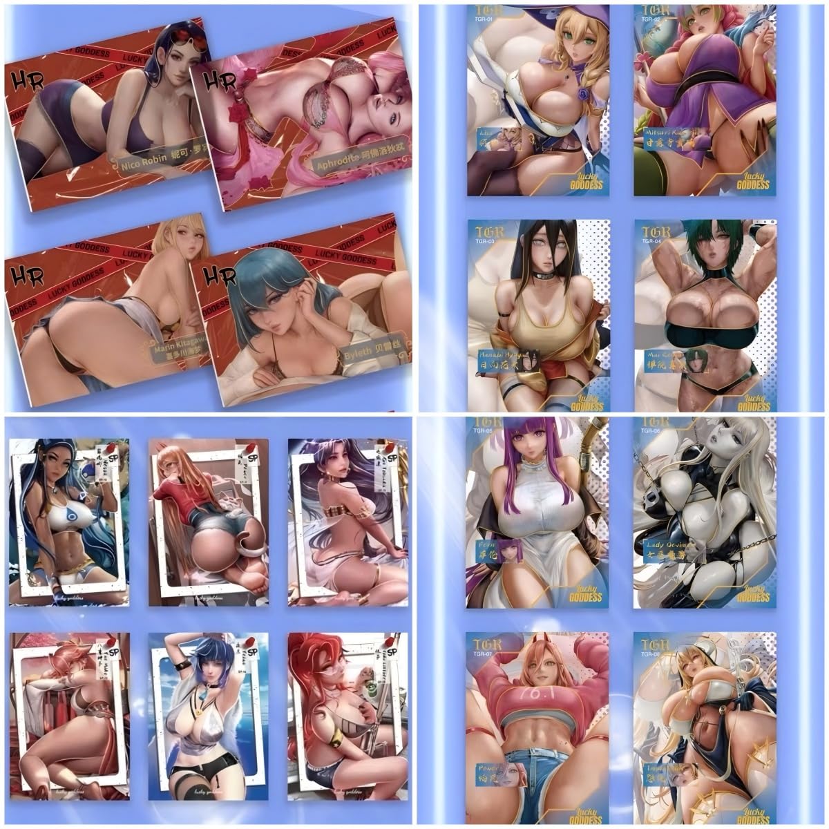 Goddess Story TCG Booster Box Anime Girls Sammelkarten High-End-Serie/2025 (Lucky Goddess-2)