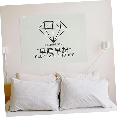 Miniatura 4 de Yardwe 3pcs Tapestry Photo Background Cloth Funny Beach Towel Funny Flags Wall Decor Bedside Decoration Background Wall Banner Flags for Room Teen