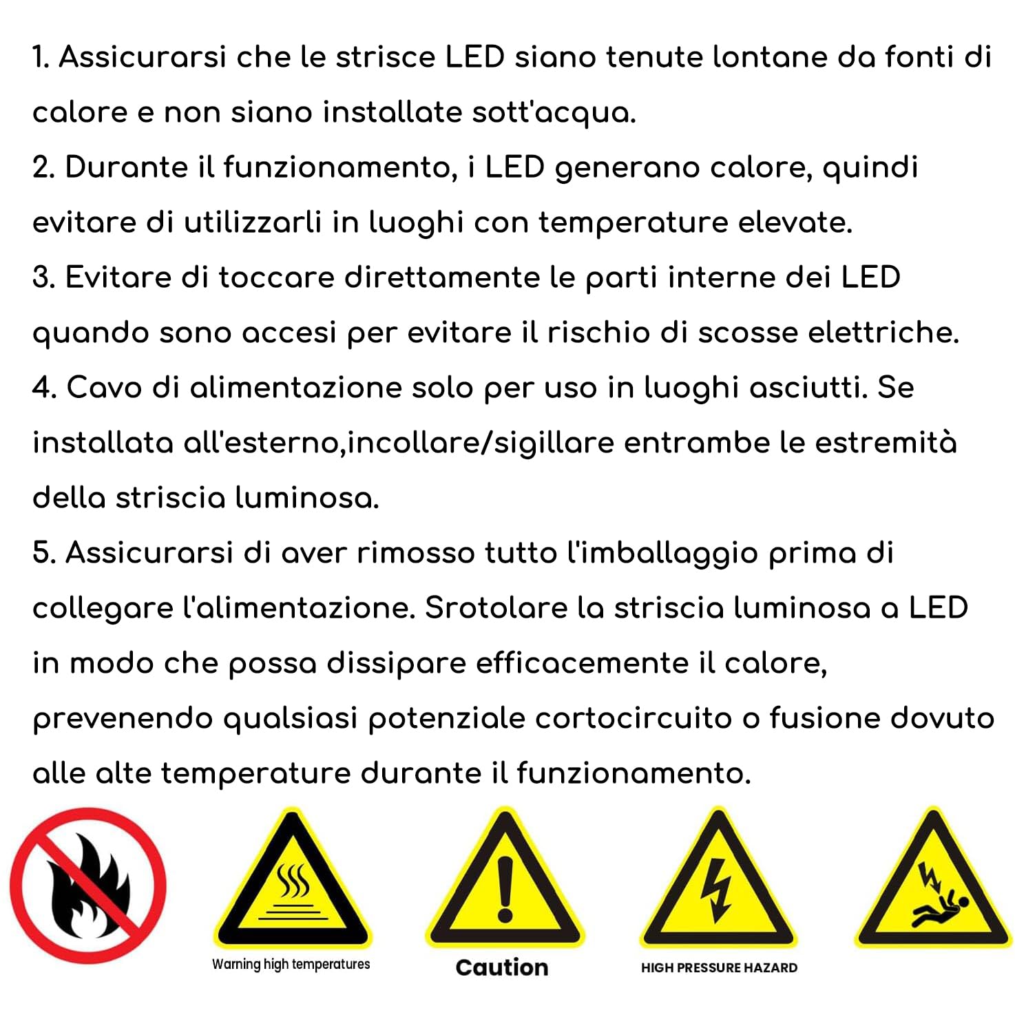 Striscia LED COB 220V IP65,per Interni ed Esterni(3000K, led striscia 10m) | 240 LED/m per una luce continua da circa 780 lm/m con consumo di 10 W/m; flessibile e adatta a cucina, camera, bar e terrazza