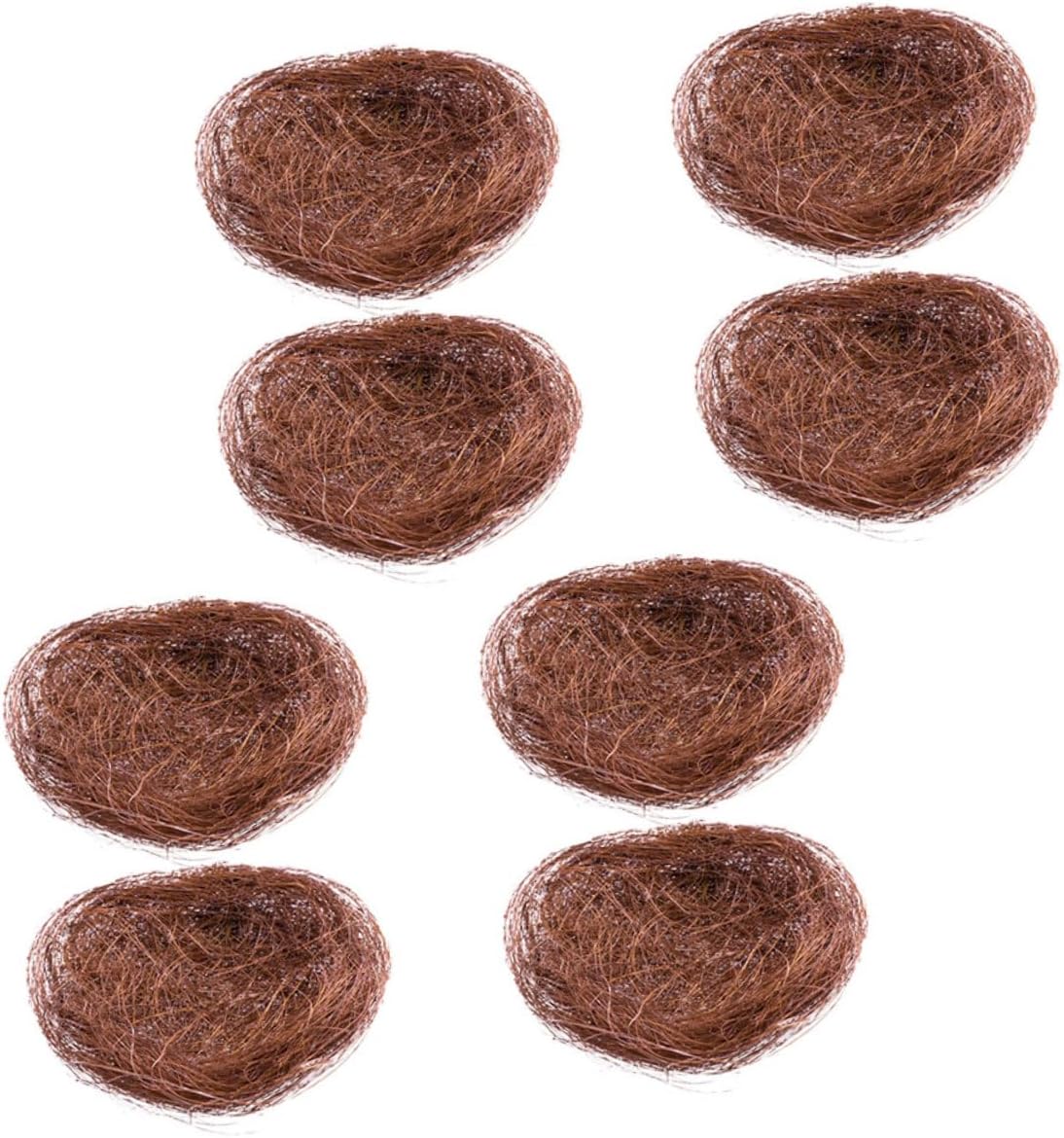 Balacoo 40pcs Artificial Bird Nest for Crafts Simulated Natural Bird Nest Decor for Garden and Party Favors