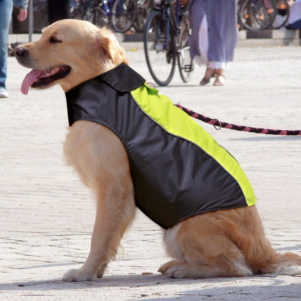 Fleece lined dog raincoat Clearance