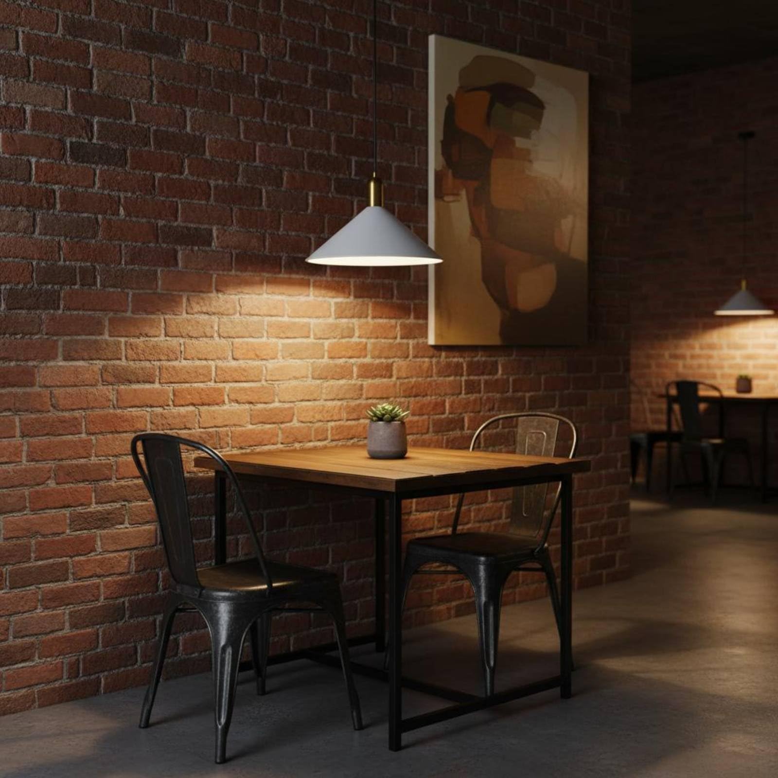 Lampada a Sospensione Commerciale Lampadario Pendente Luce a Cupola Applique a Sospensione in Ferro Finitura Raffinata per Illuminazione Interna Angolo Lettura Corridoio, Bianco