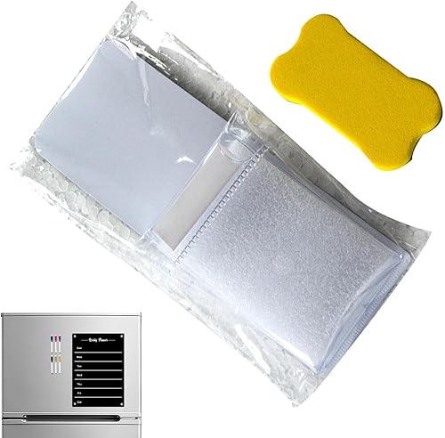 Miniatura 7 de Magnetic Calendar, Acrylic Planner Board, Portable Weekly Dry Erase Board, Reusable Calendar Planner with Clear Surface, Durable Weekly Meal