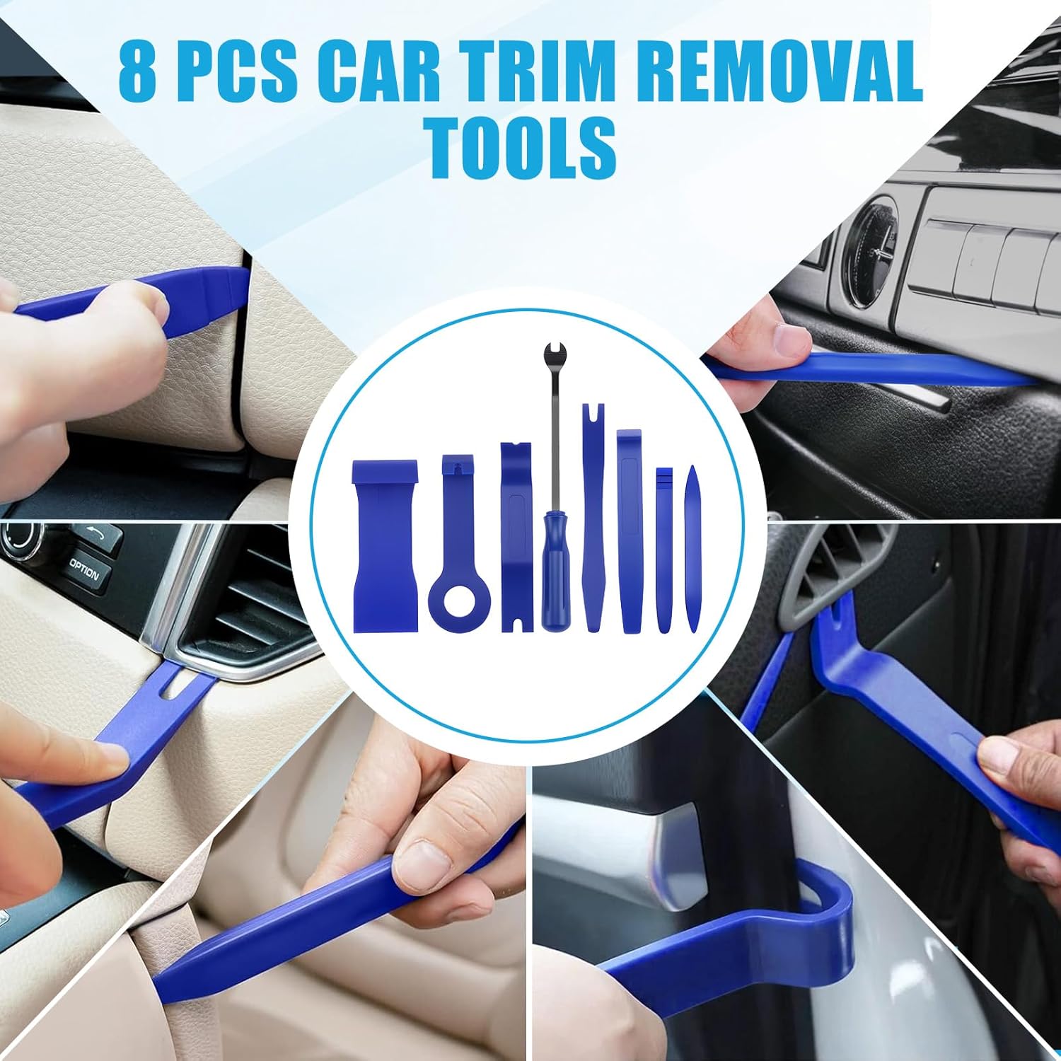 142PCS Car Dent Puller Kit,Car Paintless Dent Remover Tool Kit with LED Light Board,T-bar Slide Hammer & Bridge Puller & Suction Cup,Dent Repair Kit for Remover Auto Body Hail Damage Large Small Dent