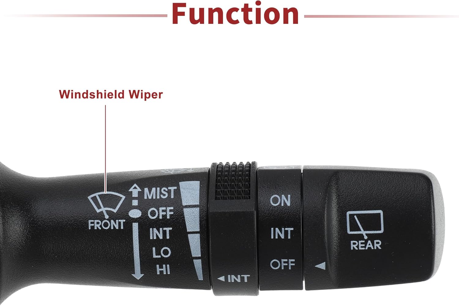 ACROPIX Windshield Wiper Switch Multi-Function Switch Fit for Kia Forte 2014-2016 No.934202V050 - Pack of 1