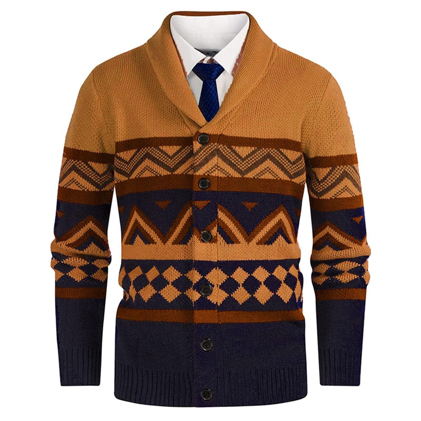 Stilvoller britischer Strickpullover, langärmeliger Slim Fit-Pullover in Farbe für die Freizeitkleidung im