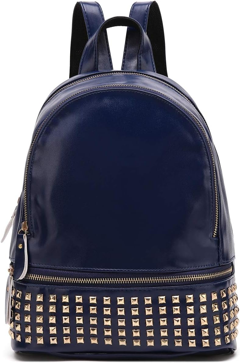 Kenox Girls Pu Leather College Daypacks Multi-function Travel Backpack