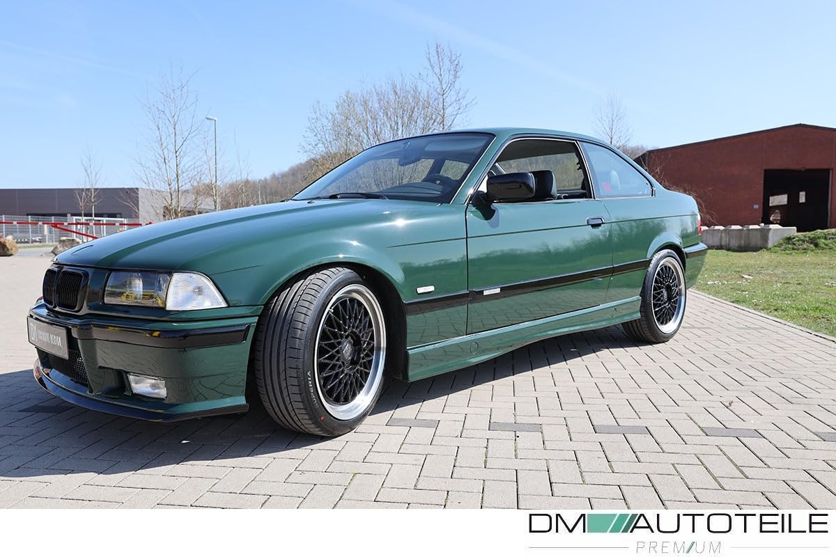 DM Autoteile Set Seitenschweller ABS Kunststoff + MONTAGEKIT ABE* passt für E36 auch M M3