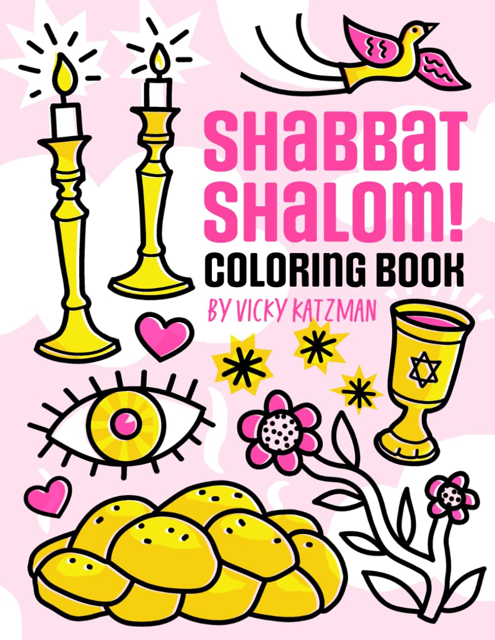 Shabbat Shalom! Coloring Book