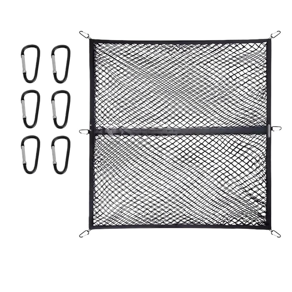 Tasca in Rete Universale per Bagagliaio Auto per Pick-up E Camion Organizer in Tessuto Rete Portaoggetti Tasca Organizer