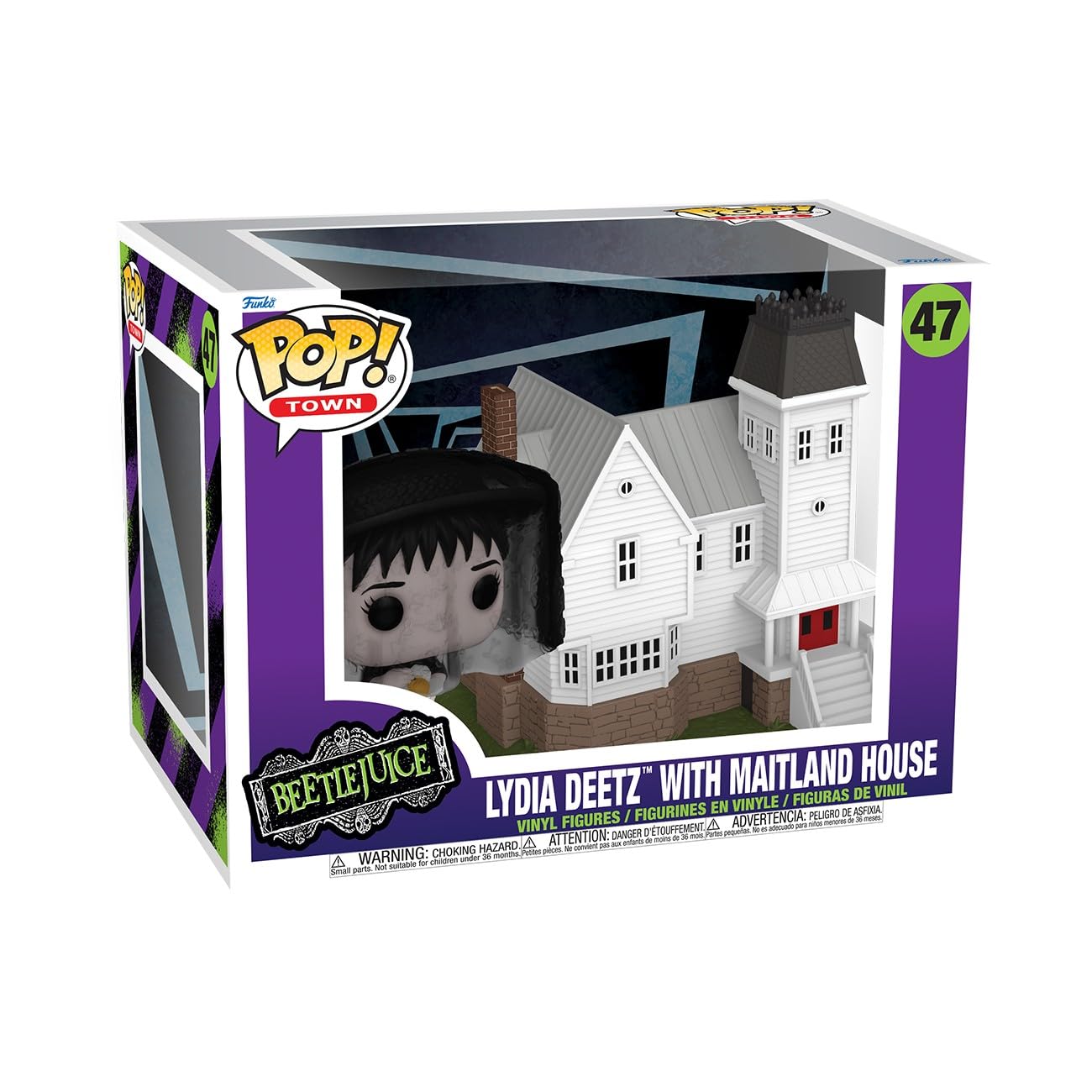 Amazon.com: Funko Pop! Town: Beetlejuice - Lydia Deetz with