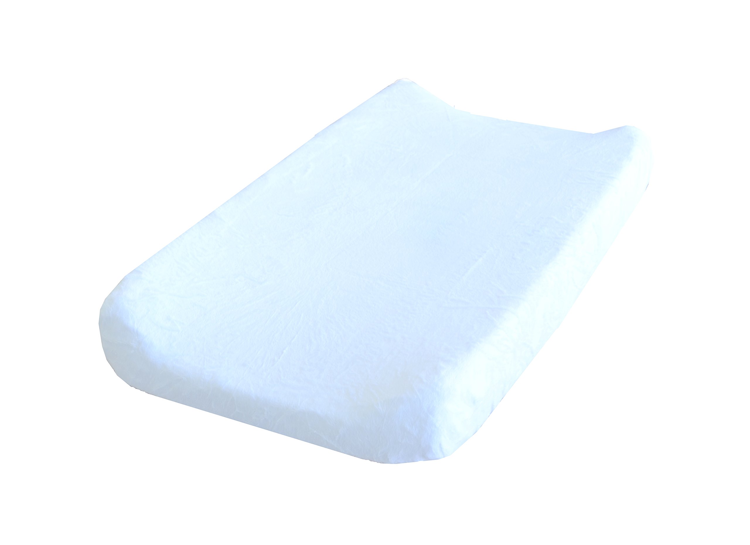 Go Mama Go DesignsMinky Changing Pad Cover, White