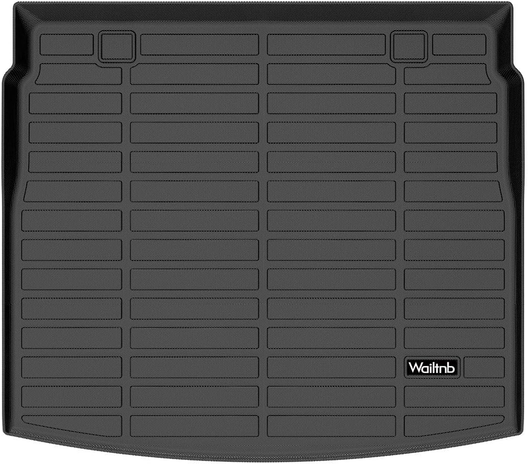 Wailtnb All Weather Cargo Liner for 2023 2024 Honda CR-V Hybrid & CRV Cargo Tray in Highest Position Custom Fit Car Trunk Mat, Waterproof Easy to Clean Cargo Mat CRV Hybrid Accessories Black Cargo Mat-CRV Hybrid 2023 2024