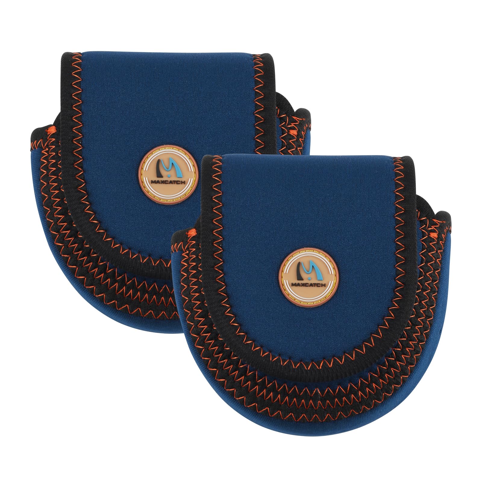 M MAXIMUMCATCH Maxcatch Fly Reel Case, Sheepskin Lined Neoprene Protective Reel Bag Pouch Cover, Fits 3/5wt 5/7wt 7/9wt, 9/11wt (2, Fits 5/7wt 7/9wt)