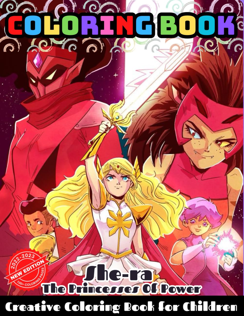 Coloring Book: FUNNY, EASY, BIG Coloring Book for Kids Ages 4-8, for All Ages | Books Perfect Gift for Boy Girl Birthday