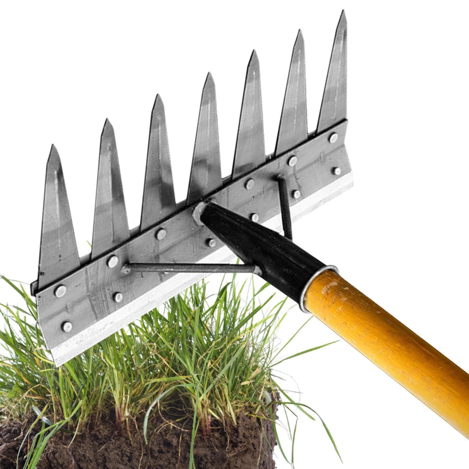 Unkrautstiel Gartenarbeit Manuell abnehmbares Gartenzubehör
