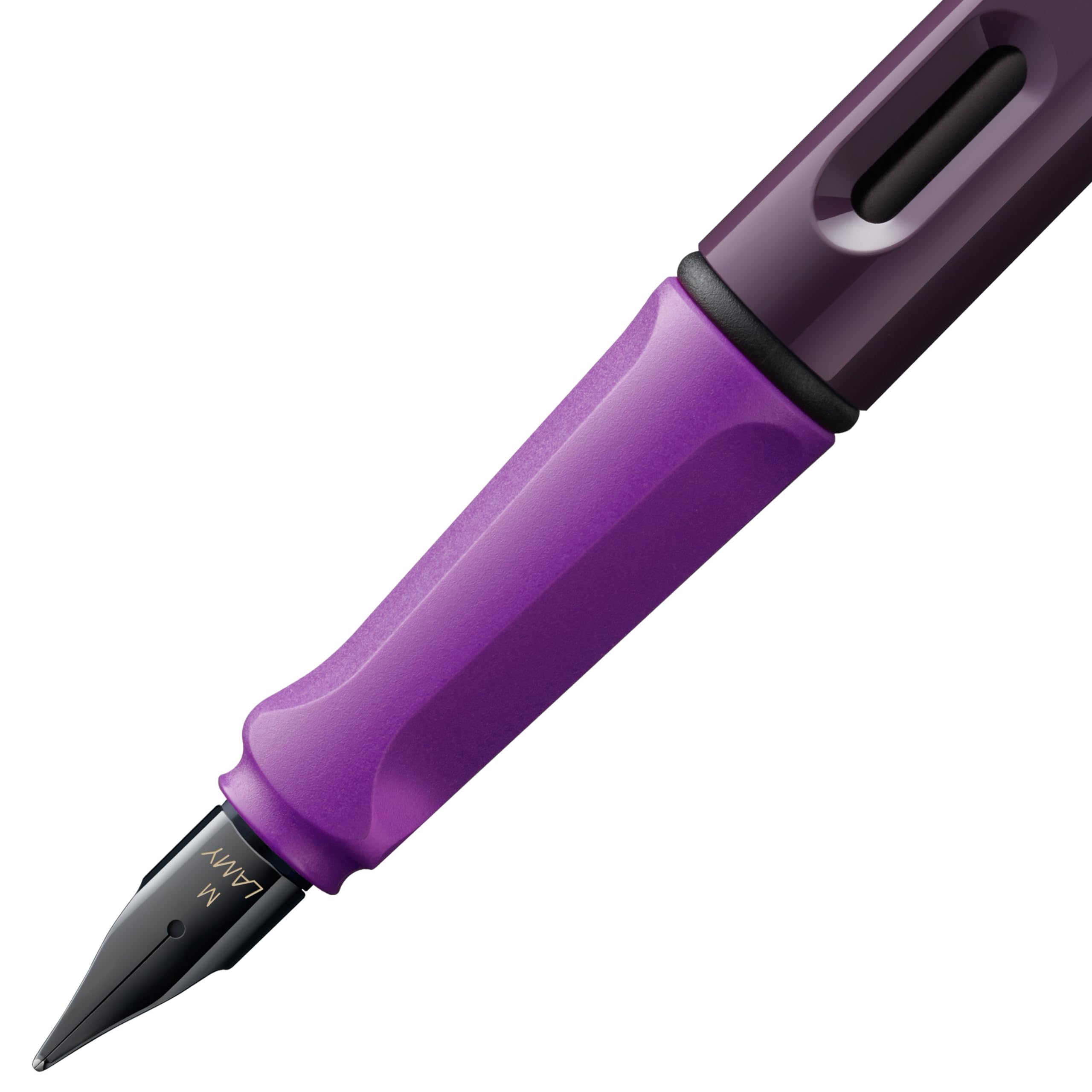 Amazon | Lamy サファリ 万年筆 バイオレット ブラックベリー Ex-Fine