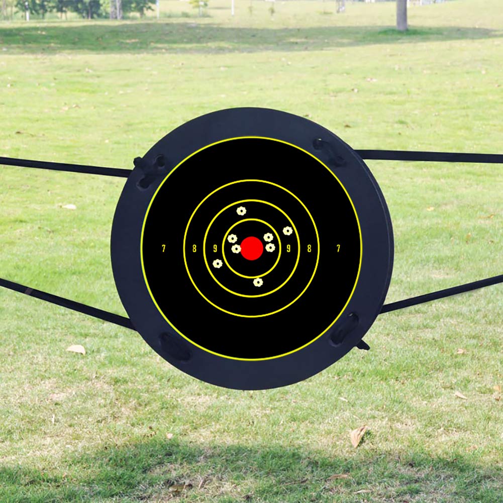 7 Inch Self Adhesive Shooting Targets, 100 & 60 & 30 Pack Splatter